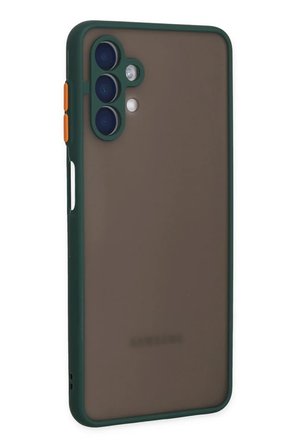 Newface Samsung Galaxy A04S Kılıf Montreal Silikon Kapak - Yeşil