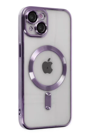 Newface Apple iPhone 14 Kılıf Kross Magneticsafe Kapak - Mor