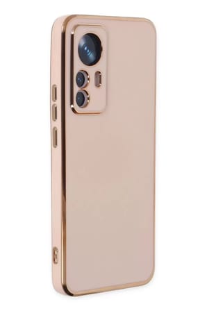 Newface Xiaomi Mi 12T Pro Kılıf Volet Silikon - Pembe