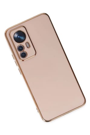 Newface Xiaomi Mi 12T Pro Kılıf Volet Silikon - Pembe
