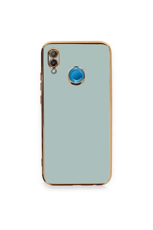Newface Huawei P20 Lite Kılıf Volet Silikon - Açık Yeşil