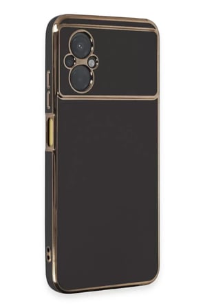 Newface Xiaomi Poco M5 Kılıf Volet Silikon - Siyah