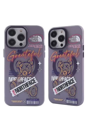 Newface Apple iPhone 14 Pro Kılıf Apollo Magneticsafe Desenli Kapak - Apollo Mor - 2