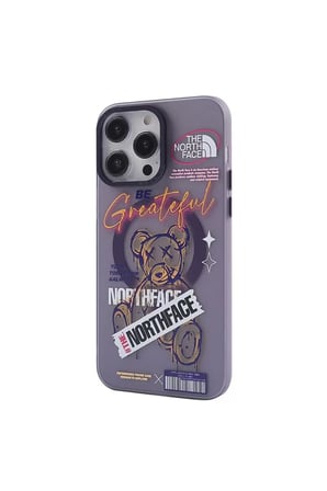Newface Apple iPhone 14 Pro Kılıf Apollo Magneticsafe Desenli Kapak - Apollo Mor - 2