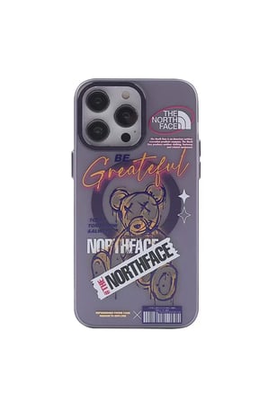 Newface Apple iPhone 14 Pro Kılıf Apollo Magneticsafe Desenli Kapak - Apollo Mor - 2