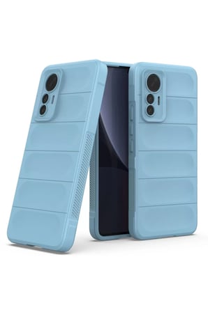 Newface Xiaomi Mi 12 Lite Kılıf Optimum Silikon - Sky Blue