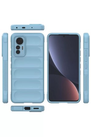 Newface Xiaomi Mi 12 Lite Kılıf Optimum Silikon - Sky Blue