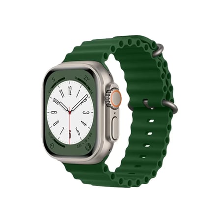 Newface Apple Watch 42mm Ocean Kordon - Koyu Yeşil