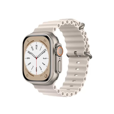 Newface Apple Watch 42mm Ocean Kordon - Krem