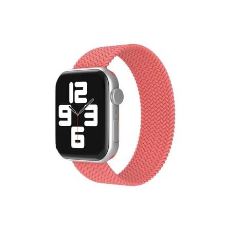 Newface Apple Watch 42mm Ayarlı Solo Silikon Kordon - Pembe
