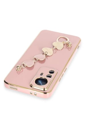 Newface Xiaomi Mi 12T Pro Kılıf Esila Silikon - Pudra