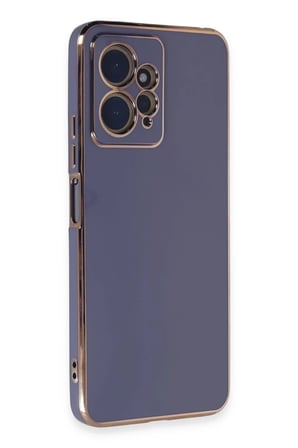Newface Xiaomi Redmi Note 12 4G Kılıf Volet Silikon - Mavi
