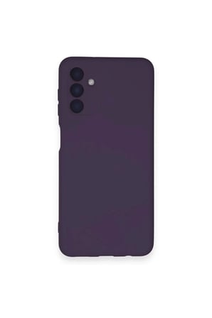 Newface Samsung Galaxy A14 4G Kılıf Nano içi Kadife Silikon - Mor