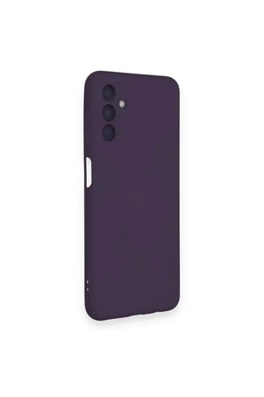 Newface Samsung Galaxy A14 4G Kılıf Nano içi Kadife Silikon - Mor