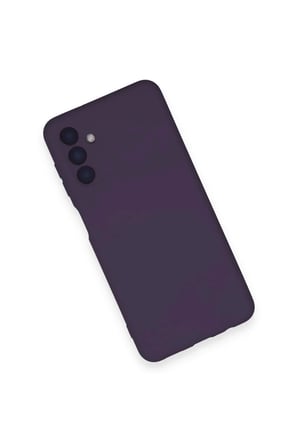 Newface Samsung Galaxy A14 4G Kılıf Nano içi Kadife Silikon - Mor
