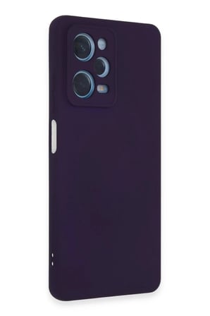 Newface Xiaomi Redmi Note 12 Pro 5G Kılıf Nano içi Kadife Silikon - Mor