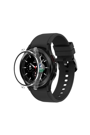Newface Watch 5 Pro 45mm Wall Camlı Kasa Ekran Koruyucu - Şeffaf