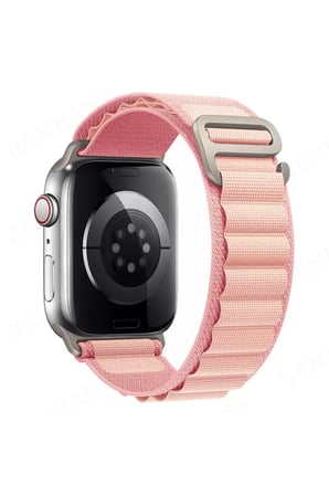 Newface Apple Watch 42mm Mountain Kordon - Pembe