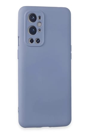 Newface One Plus 9 Pro Kılıf Nano içi Kadife Silikon - Mor