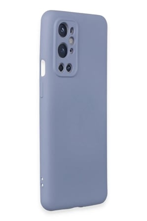 Newface One Plus 9 Pro Kılıf Nano içi Kadife Silikon - Mor