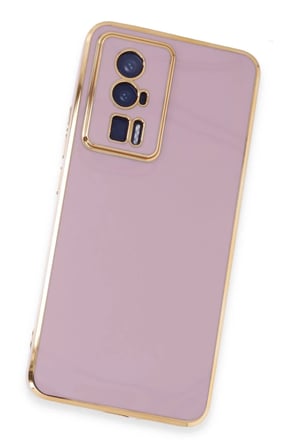 Newface Xiaomi Poco F5 Pro Kılıf Volet Silikon - Mor