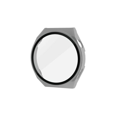 Newface Huawei Watch GT3 Pro 46mm Dota Camlı Kasa Ekran Koruyucu - Uzay Grisi