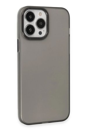 Newface Apple iPhone 15 Pro Kılıf Modos Metal Kapak - Siyah