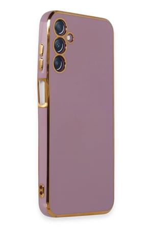 Newface Samsung Galaxy M14 5G Kılıf Volet Silikon - Mor