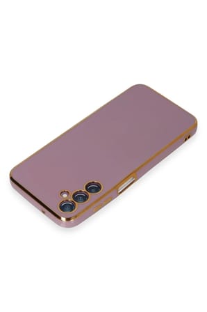 Newface Samsung Galaxy M14 5G Kılıf Volet Silikon - Mor