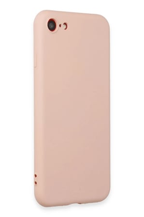 Newface Apple iPhone 7 Kılıf First Silikon - Pudra