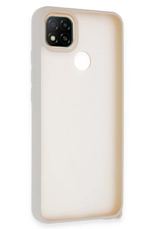 Newface Xiaomi Redmi 9C Kılıf Elegant Kapak - Pudra