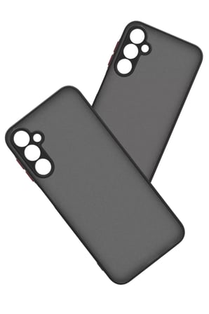 Newface Samsung Galaxy A15 4G Kılıf Montreal Silikon Kapak - Siyah
