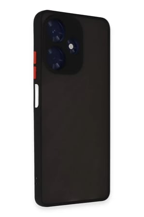 Newface İnfinix Hot 30 4G Kılıf Montreal Silikon Kapak - Siyah