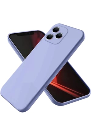 Newface Realme Note 50 4G Kılıf First Silikon - Lila