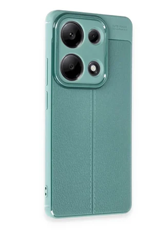 Newface Xiaomi Redmi Note 13 Pro 4G Kılıf Auto Focus Kapak - Koyu Yeşil