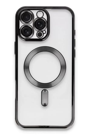 Newface Apple iPhone 16 Pro Max Kılıf Kross Magneticsafe Kapak - Siyah