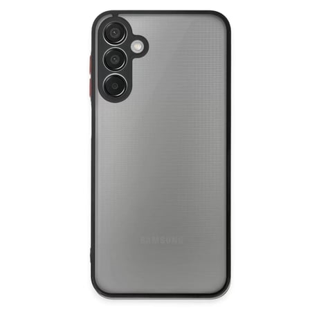 Newface Samsung Galaxy M15 Kılıf Montreal Silikon Kapak - Siyah