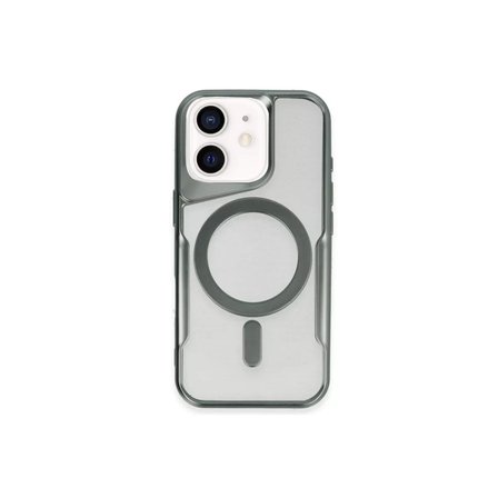 Newface Apple iPhone 11 Kılıf Boyi Magsafe Silikon Kapak - Yeşil