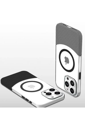 Joko Apple iPhone 16 Plus Carbon Puzzle Magsafe Kapak - Açık Mavi