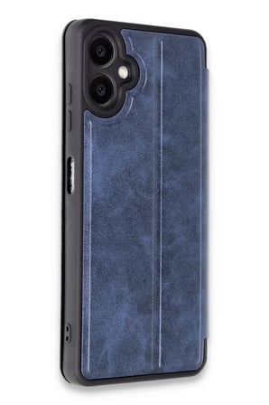 Newface Samsung Galaxy A06 Kılıf Flip Cover - Lacivert