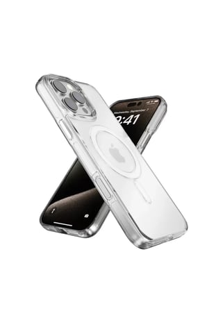 Joko Apple iPhone 16 Pro Gleam PC Sert Magsafe Kılıf - Şeffaf