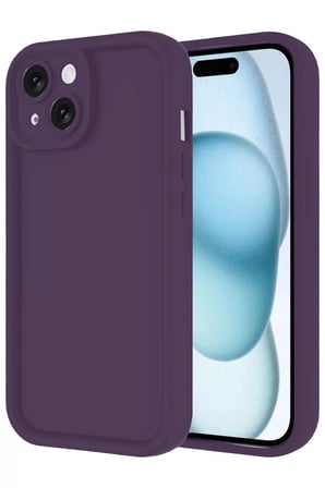 Newface Apple iPhone 14 Kılıf Viera Silikon - Mor