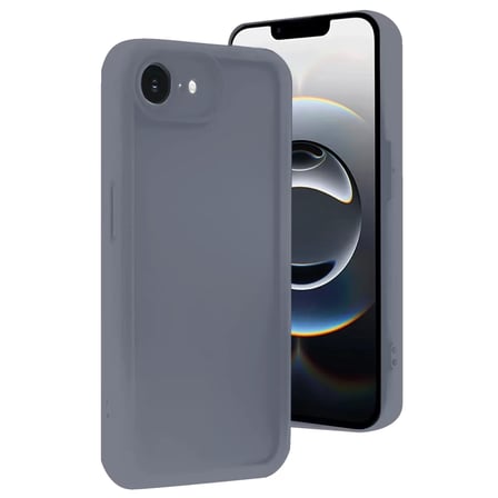 Newface Apple iPhone 16E Kılıf Viera Silikon - Gri