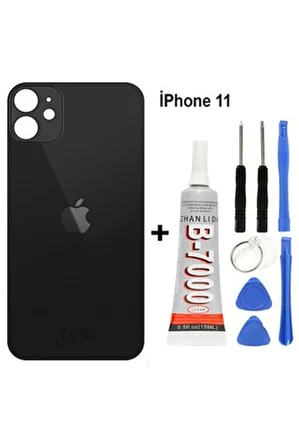 iPhone Uyumlu 11 Arka Cam Batarya Pil Kapağı + Yap