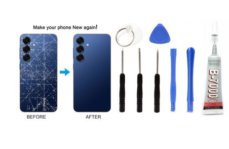 Samsung S25 Uyumlu Batarya Kapağı KAMERA LENSLİ (G