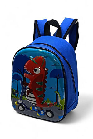 Anaokulu Sırt Çantası 3D Kabartmalı Kreş Erkek Çocuk Çantası