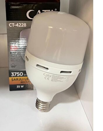 35 W ŞARJLI TORCH LED AMPUL BEYAZ IŞIK