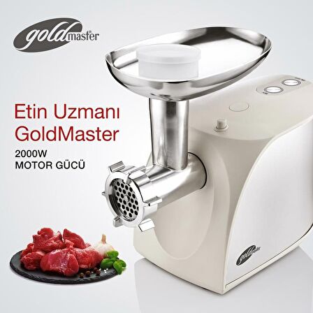 Goldmaster GM-217 Kıymax Et Kıyma Makinesi