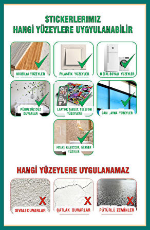 Bizerk Görsel Sevimli Ayı Eğitici Sayılar Çocuk Odası Kreş Anaokulu Duvar Sticker Seti 