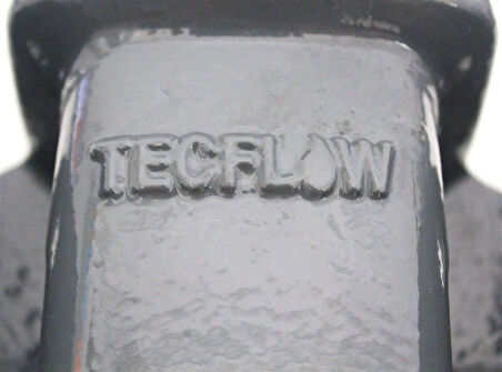 Tecflow DN80 PN16 Sürgülü Vana GGG50 Flanşlı Döküm Vana BGV08